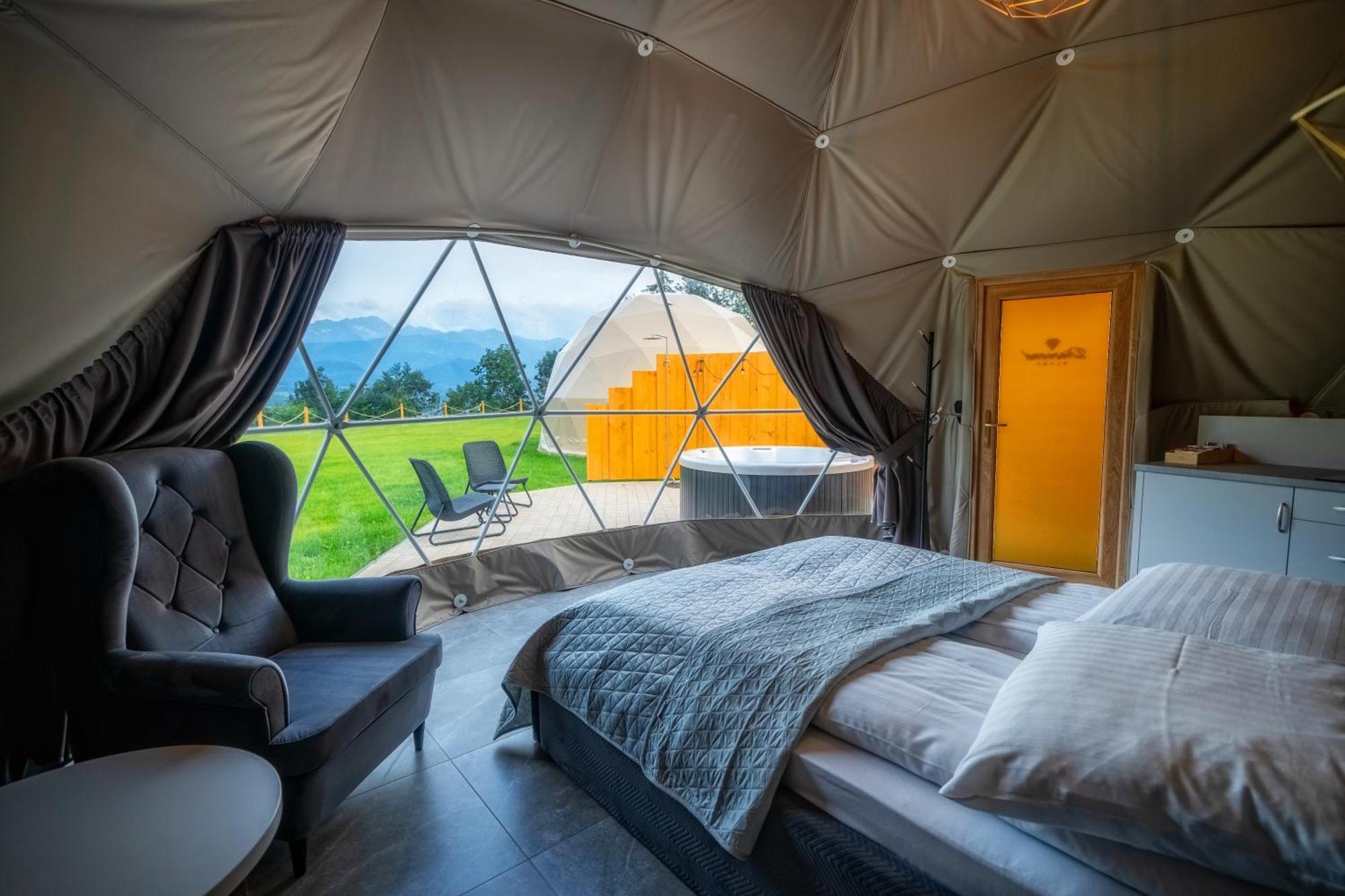 Diamond Glamp & Jacuzzi Розкішний намет Закопане