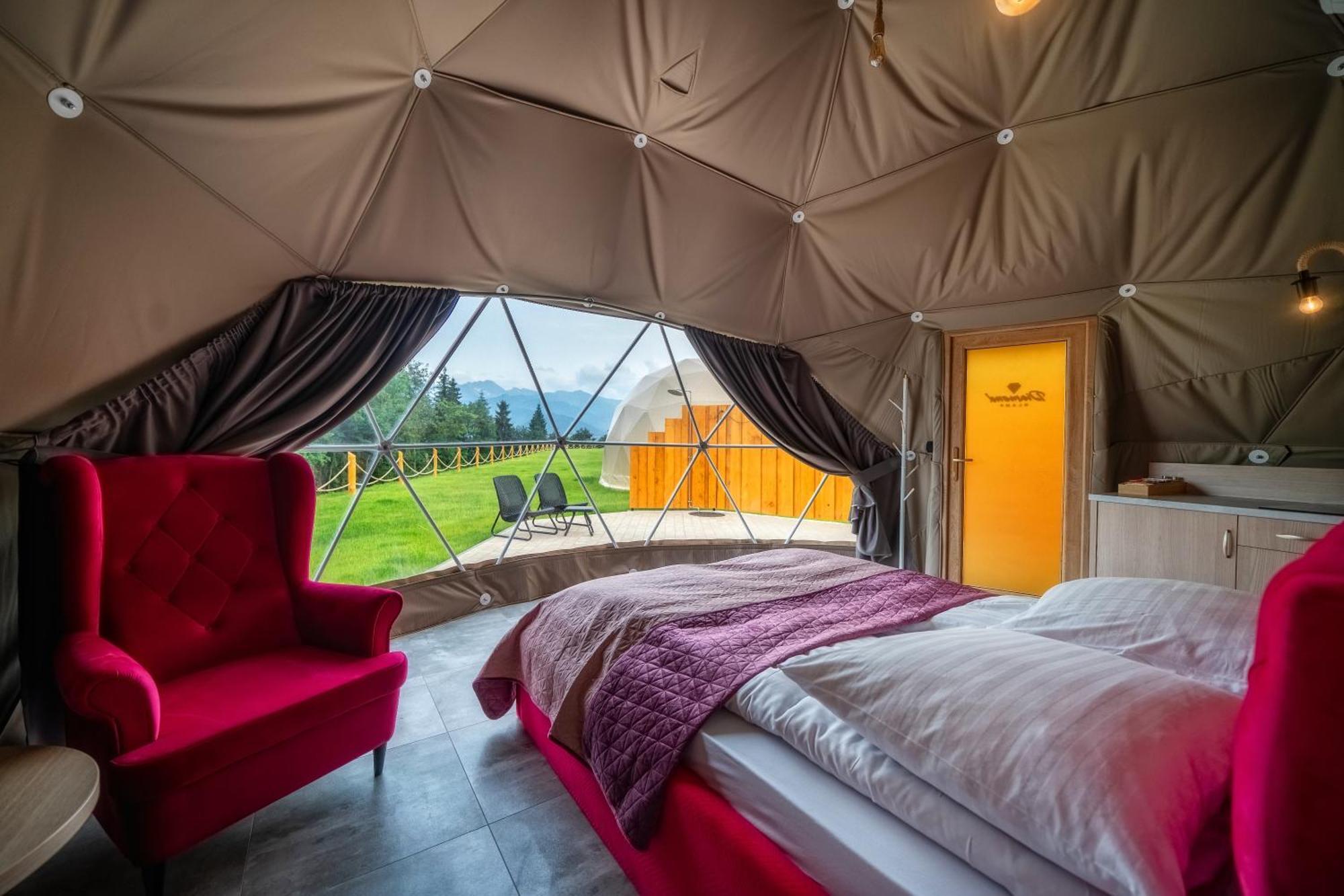 Diamond Glamp & Jacuzzi Luksusowy namiot Zakopane