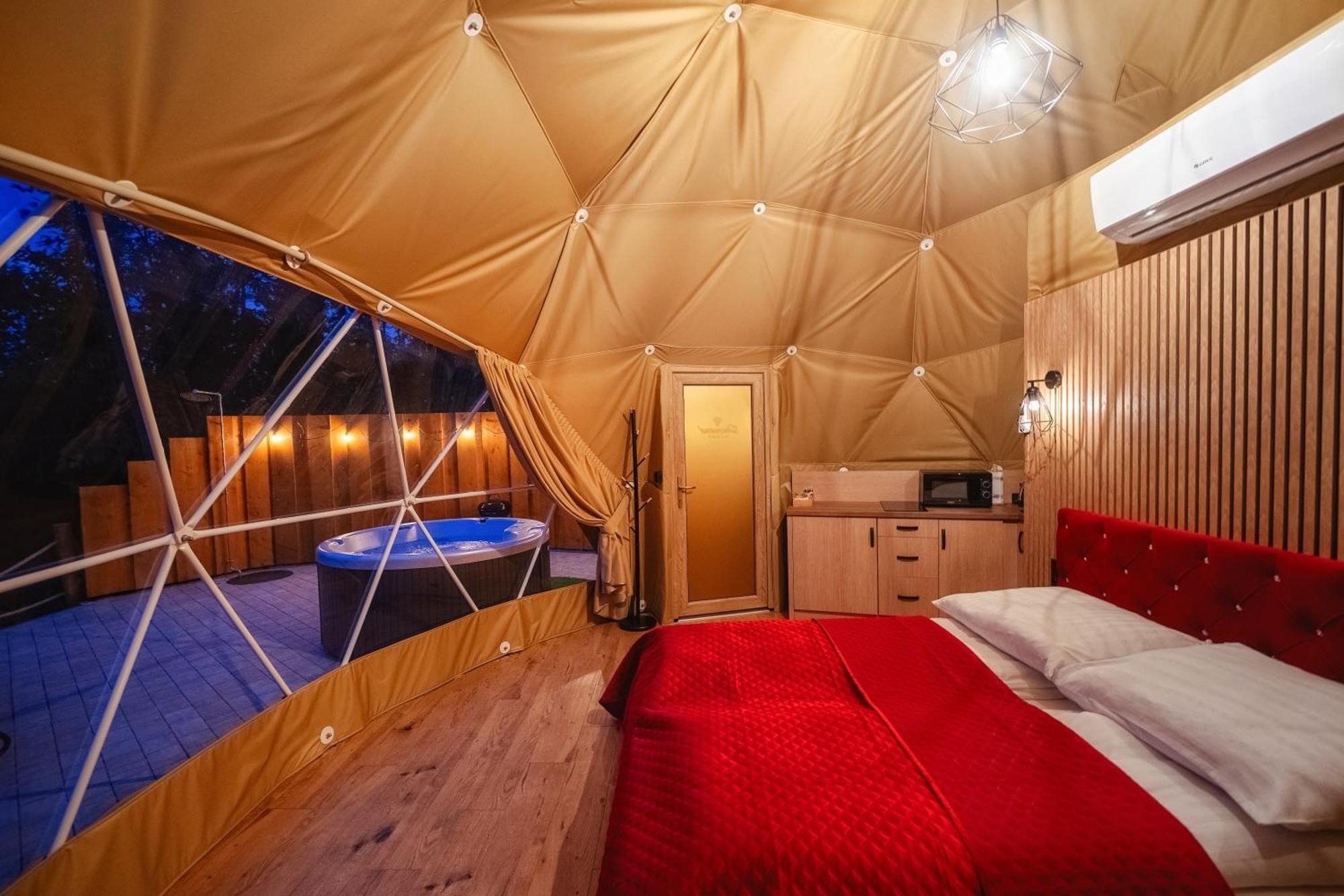 Diamond Glamp & Jacuzzi Luksusowy namiot