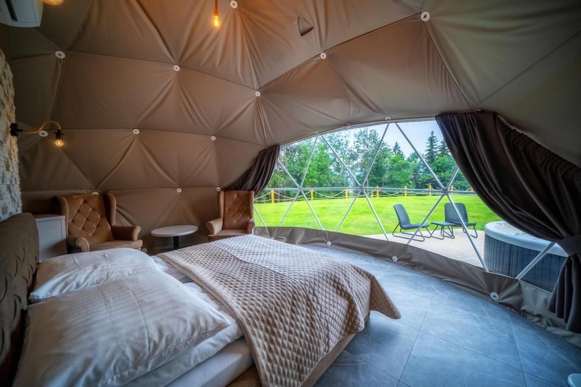 Diamond Glamp & Jacuzzi Luksusowy namiot *